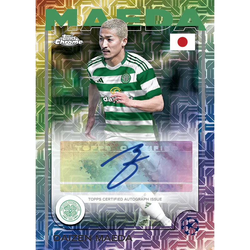 2025 Topps Japan Edition Soccer Sakura Limited Edition Collection Card Haaland Yamal Limited Signature #4