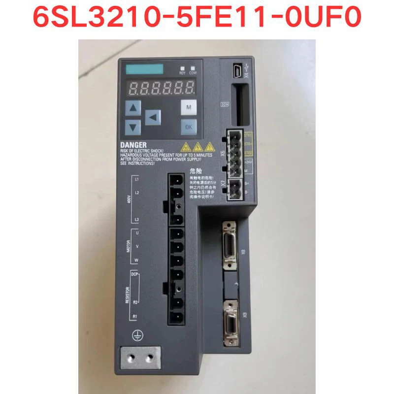 

Used 6SL3210-5FE11-0UF0 Servo driver Function check OK