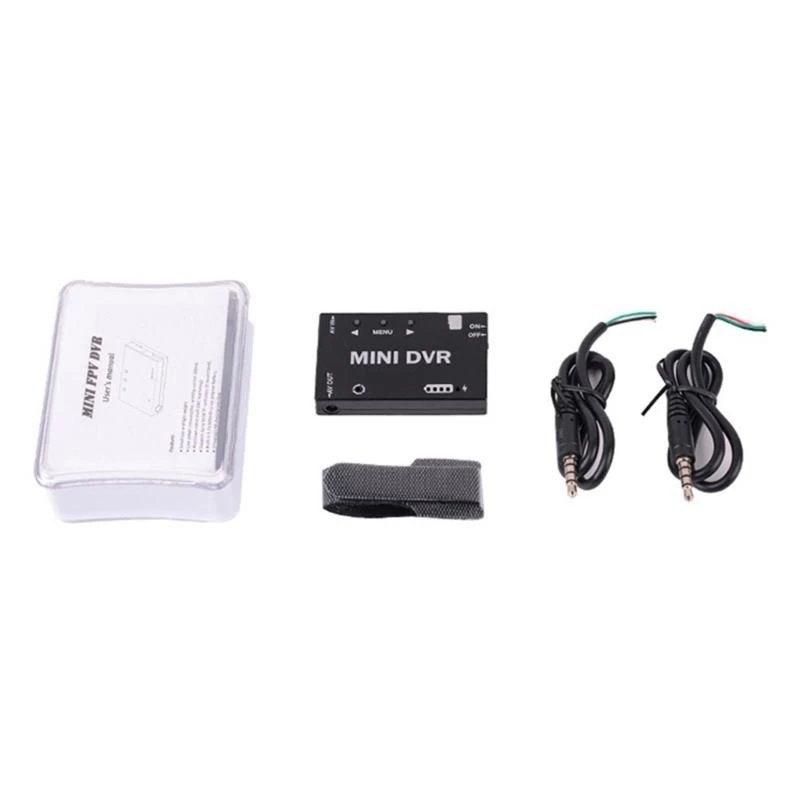 

Мини -модуль модуля DVR Mini FPV Mini Mini модуль встроенный в 3,7 В 400 мАч батарея видео звук hx5e