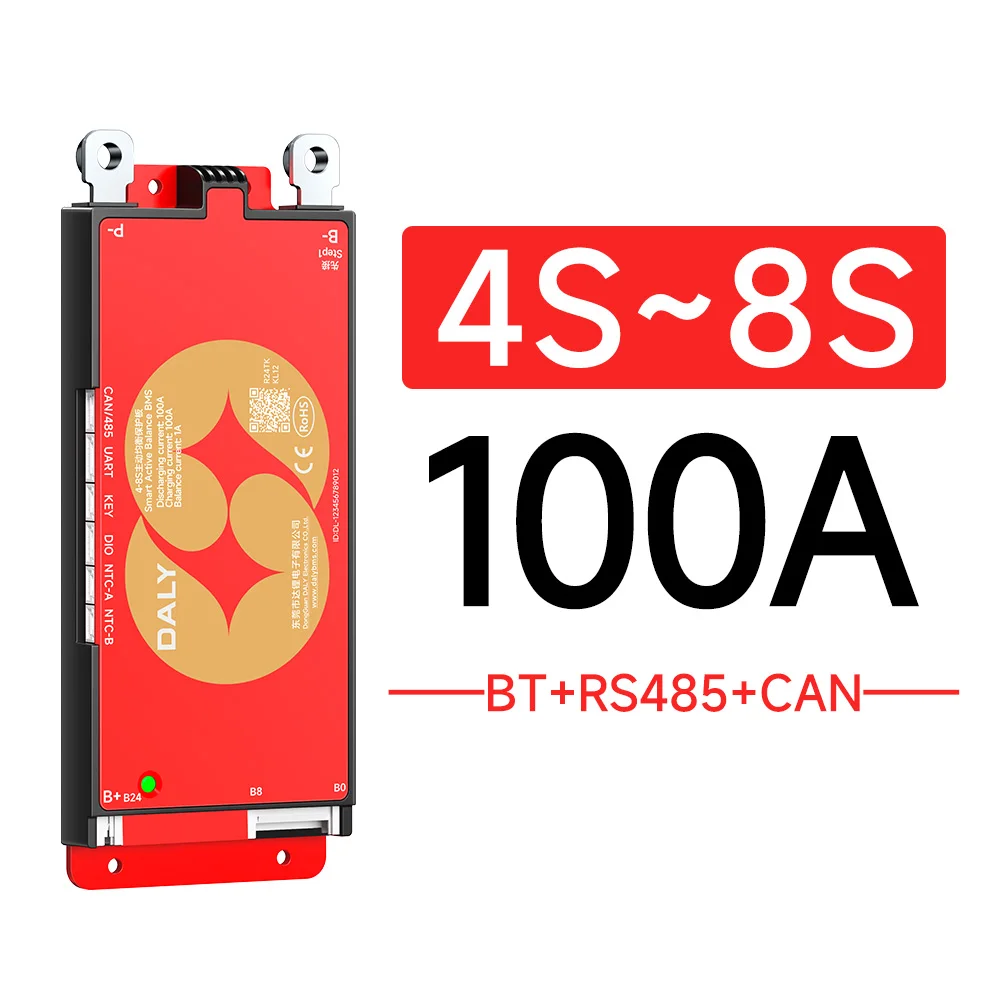 Variant: 4-8S 100A BT BMS