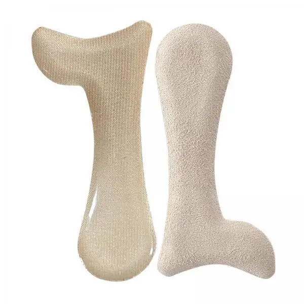 Lightweight Gel Arch Insole Suede Heel Protector Inserts for Work Shoes Comfortable Relief