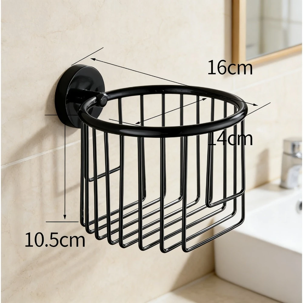 

Настенная водонепроницаемая подставка для туалетной бумаги из нержавеющей стали, стеллаж для хранения салфеток с полкой, корзина для хранения туалетной бумаги в ванной