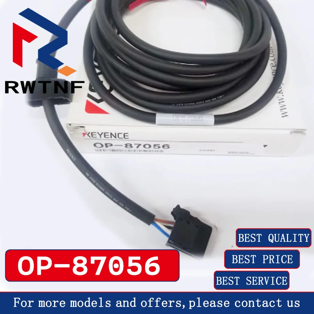 Brand New Genuine OP-87056 KEYENCE Ranging Probe Laser Displacement Sensor