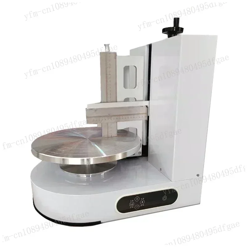 Semi Automatic Birthday Cake Cream Spreading Machine Cakes Plastering Cream Coating Filling Maker