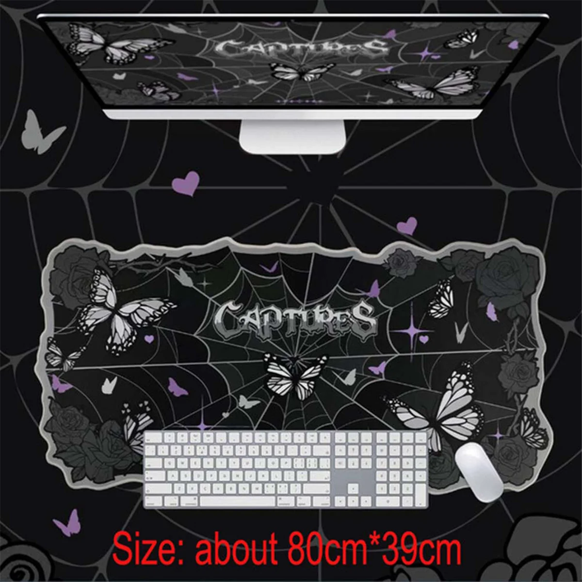 Gaming Mouse Pad Desktop Keyboard Mouse Mats Large Gaming Mat Mousepad Switch PC Computer Laptop Office Table Desk Pad Protector