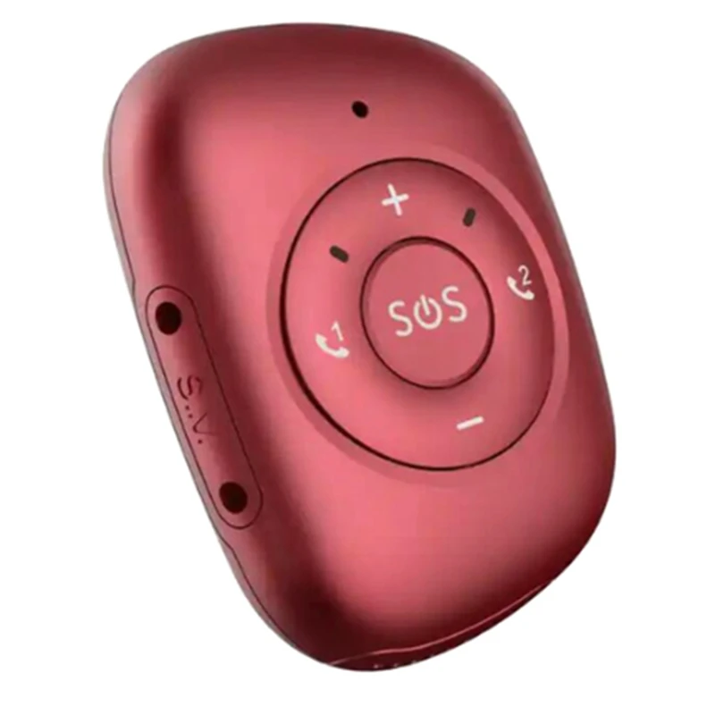 4G Wireless Portable Mini Personal GPS Tracker Pendant Wterproof Anti Lost For Elderly SOS Help Durable Easy To Use