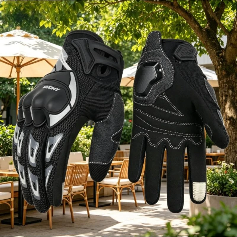 

Suomy Breathable Summer Motorcycle Gloves Touch Screen Pink Moto Biker Men Women Motorbike Riding Gear