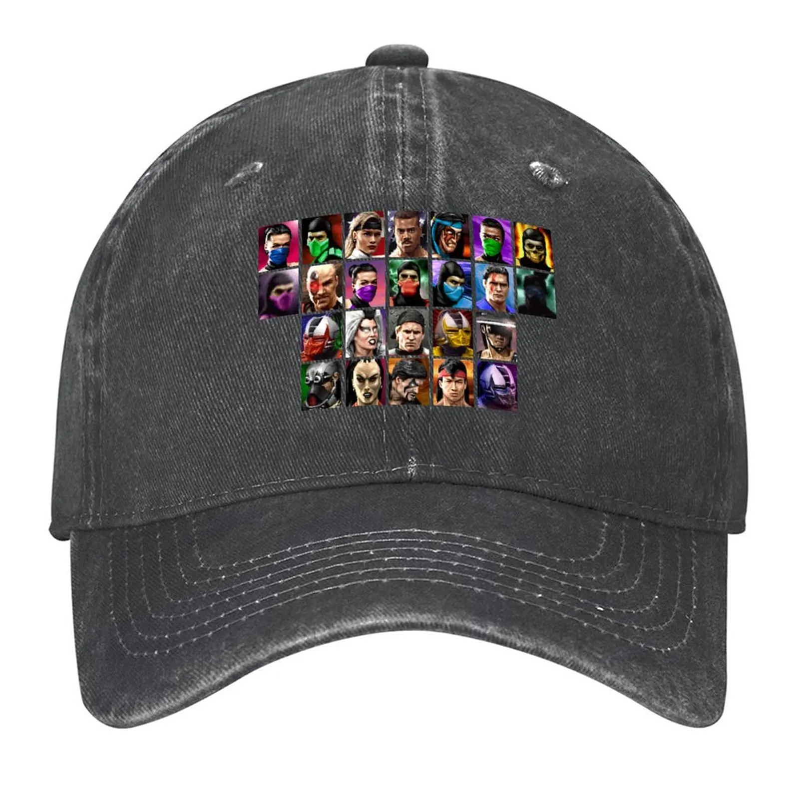 

Ultimate Mortal Kombat 3 - Select Fighters - Video Game (Retro) Essential T-Shirt Baseball Cap dad hat For Men Women's