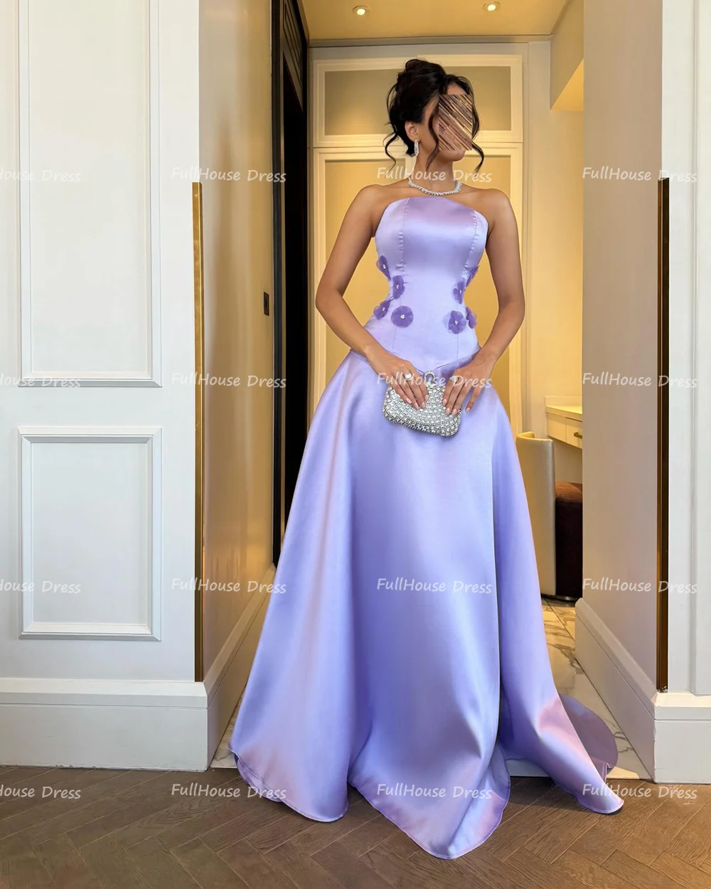 العرف رشيقة قبالة الكتف ثنيات مثير غمد العربية السعودية ثوب ثلاثية الأبعاد الزهور عارية الذراعين فستان الحفلة الراقصة مع قطار vestidos دي