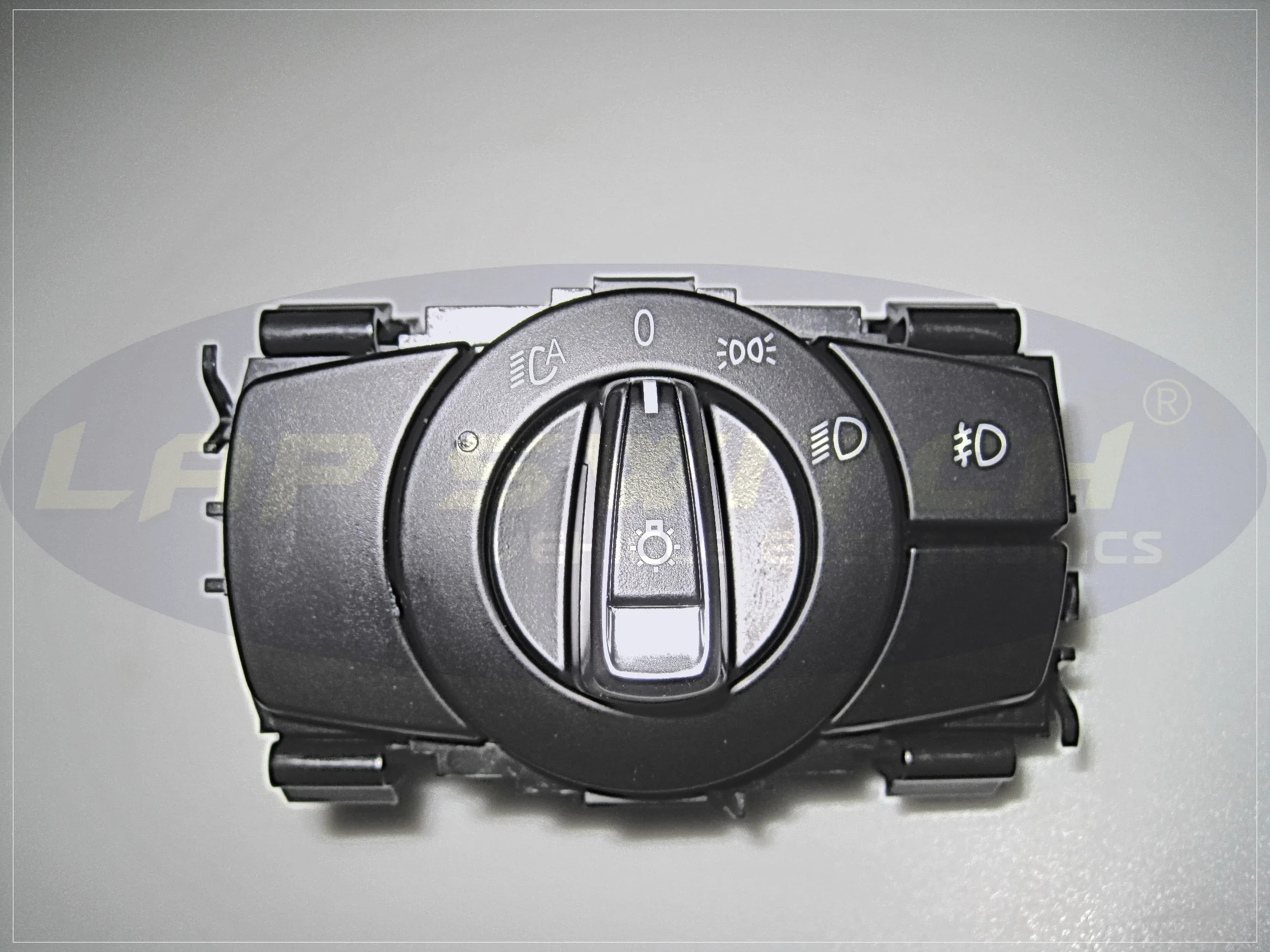 CHROME HEAD LAMP SWITCH with auto light, front fog lamp, without brightness adjustment 61319169410 SW9880 1S12856 HLS1718