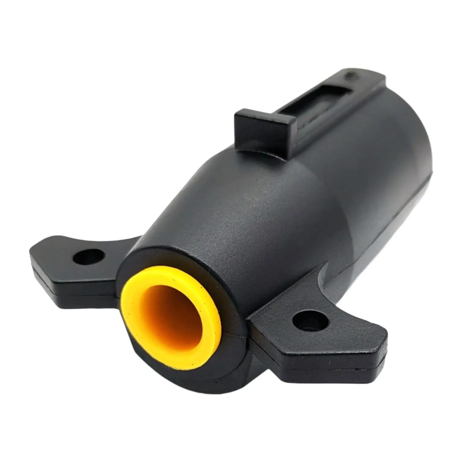 Trailer Adapter Accessory Replacement Power Signal Connector Professional Easy to Install Sturdy Black