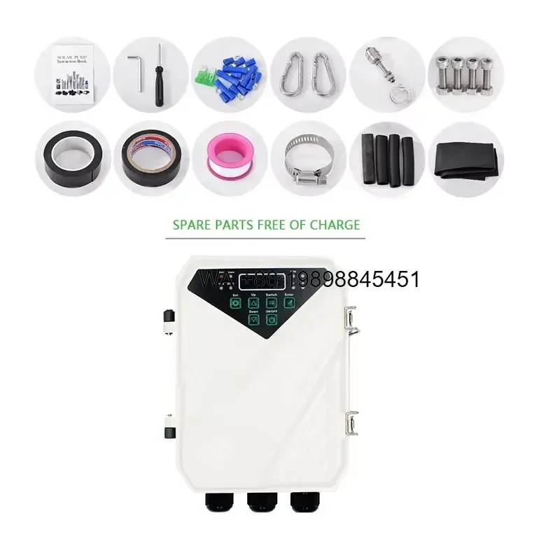 Wmwmnu for DIFFUL 3DPC Agriculture Solar Water Pump High Efficiency Irrigation System for Farm Garden Outdoor Use
