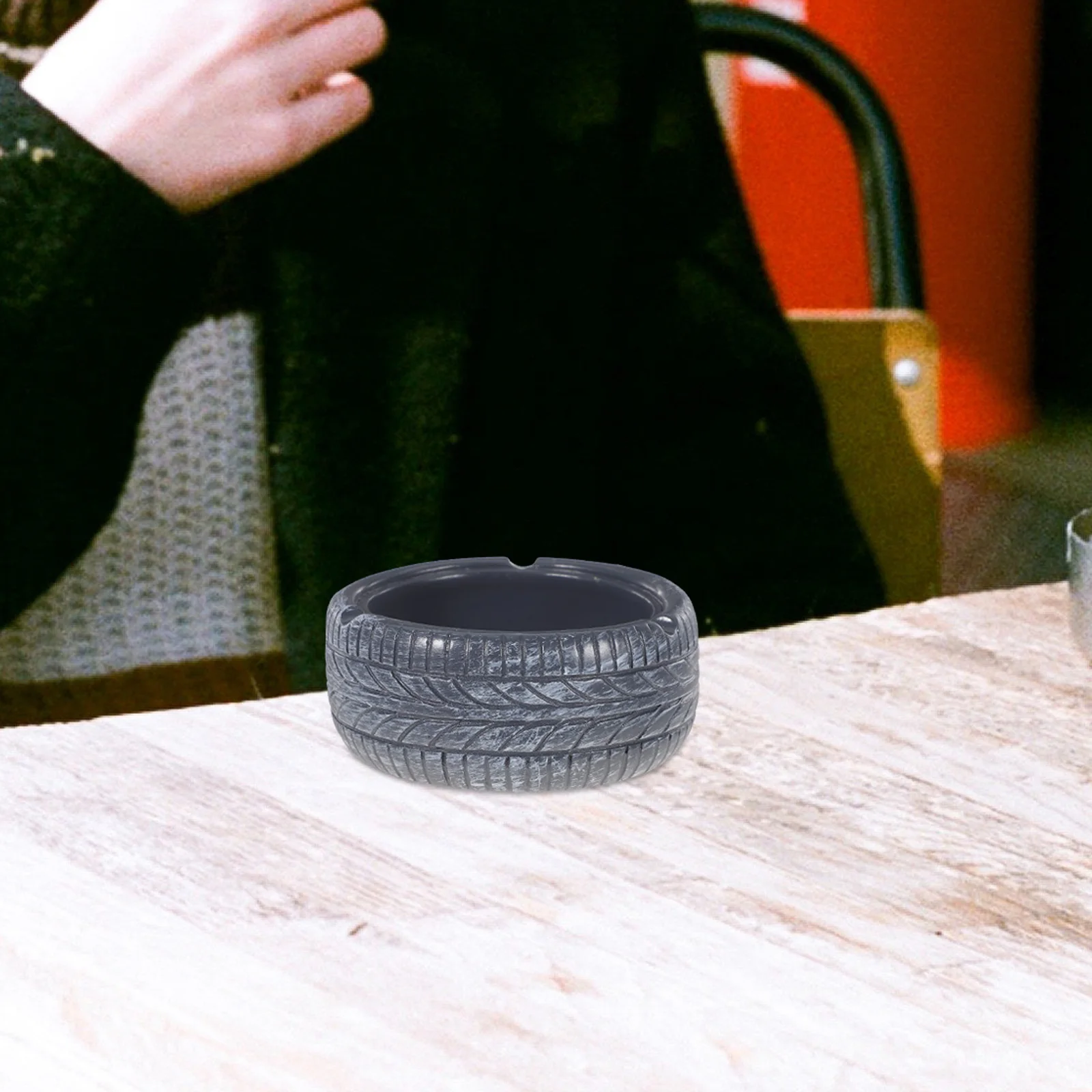 

Resin Ashtray Ornament decorative ashtrays home ashtray office ashtray Resin Ashtray holder Tire Shape Ashtray