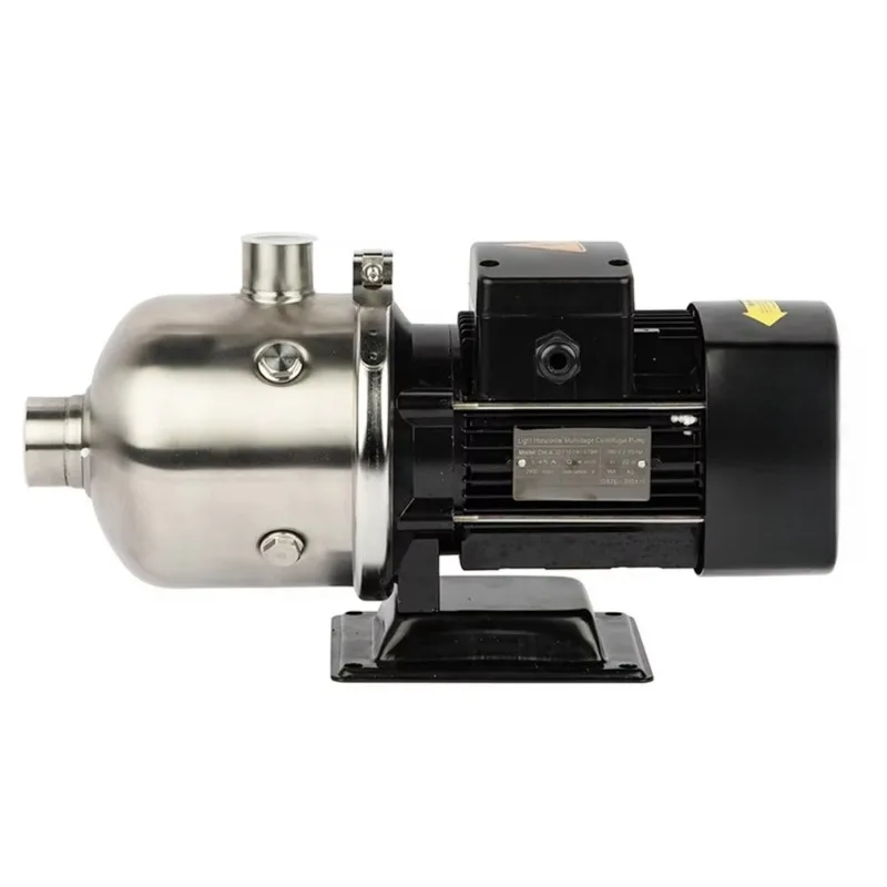 Large Flow Stainless Steel Centrifugal Pump Intelligent Silent Multi-Stage Horizontal for Household Use