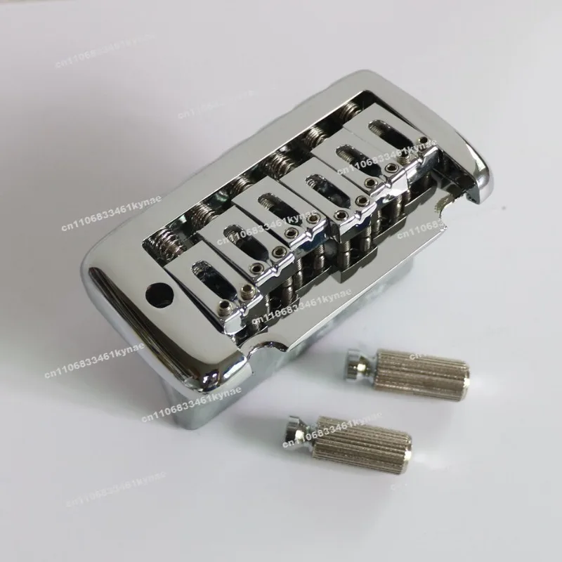 For The New Small Double-shake Electric Guitar Pull Plate, Trill System, Two-point Down Code, Silver with Accessories STB005