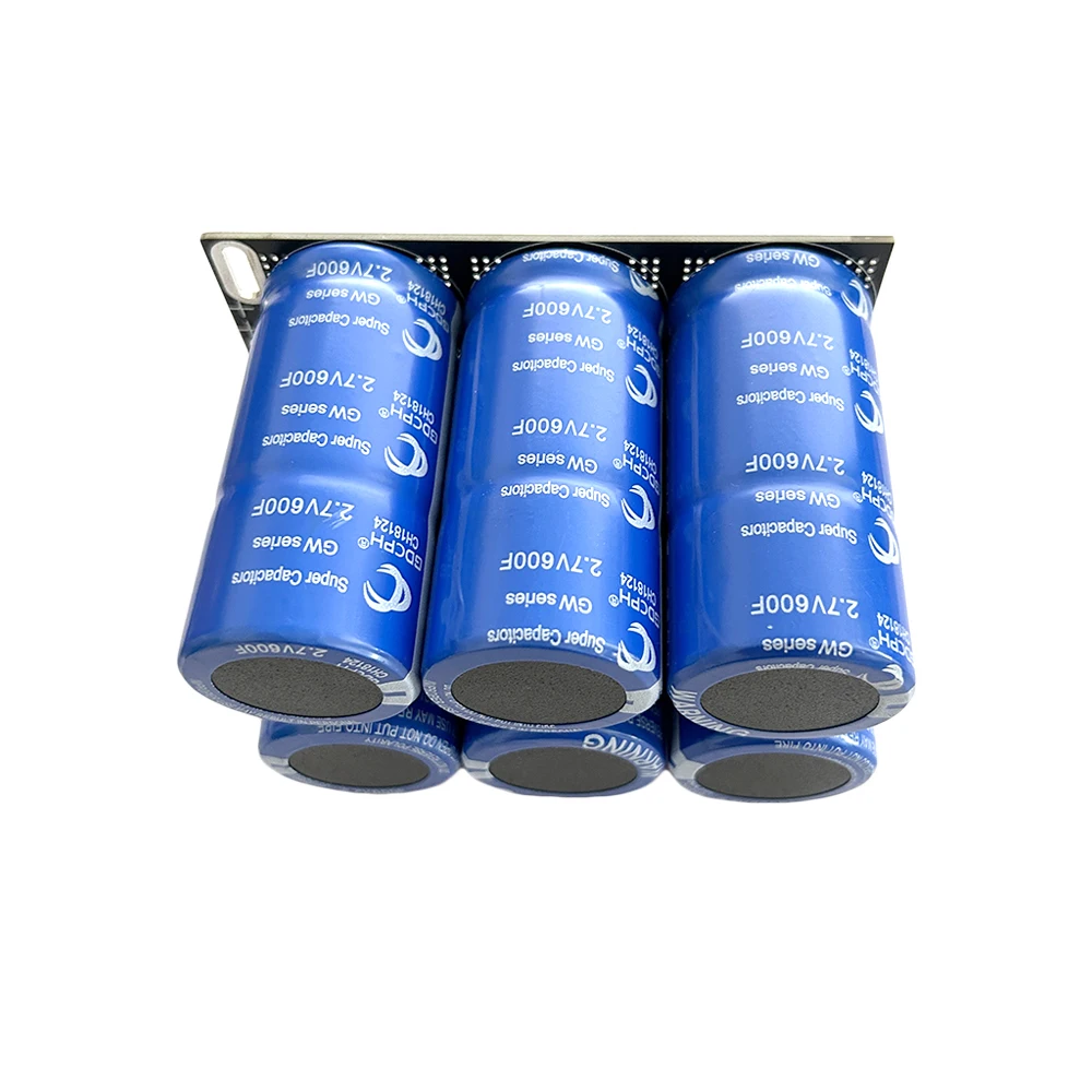 Electrolytic Capacitor 2.7V 600μF; 16V 100μF Supercapacitor Automotive Module; High-Current Backup Power Supply
