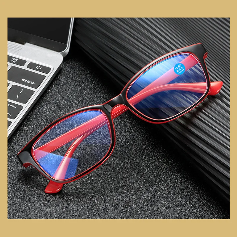 

Anti Blue Light Reading Glasses High-definition Presbyopic Eyeglasses Women Men Unisex Diopter +1.0 +1.5 +2.0 +2.5 +3.0 +3.5 4.0