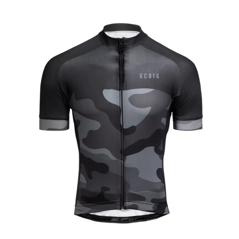 GG New Columbia Road Mens Cycling Jersey MTB Maillot Bike Shirt Downhill Jersey Mountain Bicycle Clothing Breathable Fabric