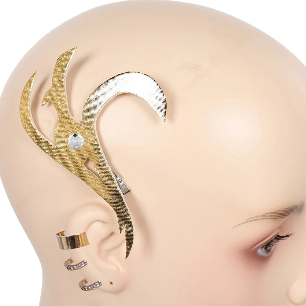 رومي ميرا تأثيري أقراط الأذن كليب فانتازيا النساء لعب الأدوار زوي قلادة هيرباند هالوين كرنفال زي اكسسوارات الهدايا