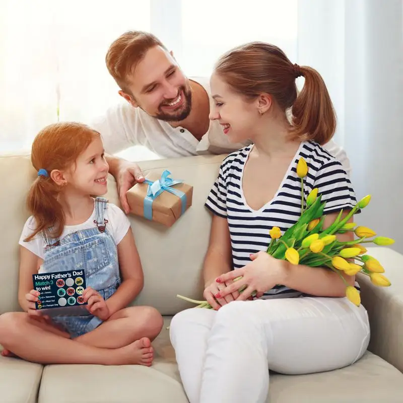 Juego para rascar para mamá, tarjeta de felicitación para el día de la madre, manualidades de papel para vacaciones, sala de estar, entrada, dormitorio