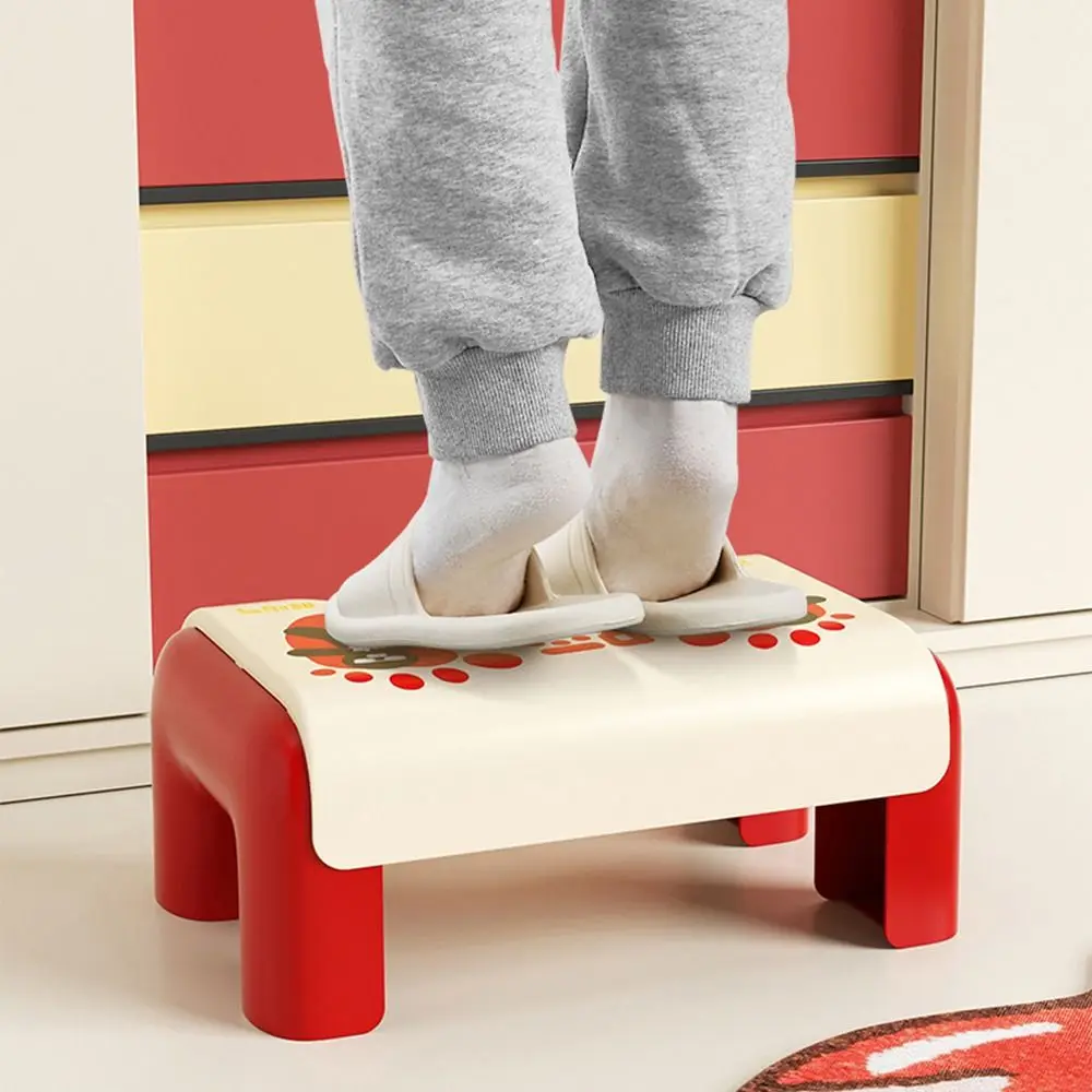 

Ergonomic Toilet Footstool Waterproof Household Children's Toilet Stool Durable Thickened Under Desk Footrest