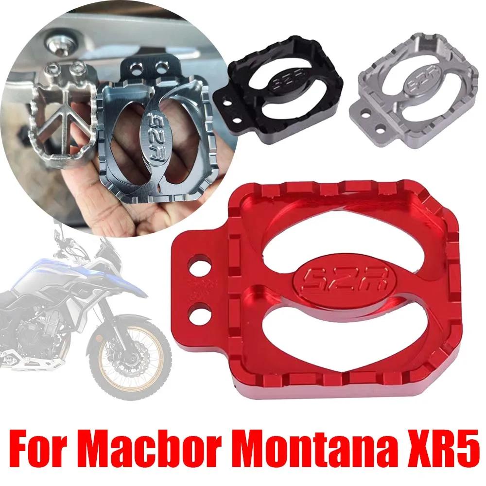 

For Macbor Montana XR5 500 Motorcycle Accessories Rear Brake Lever Pedal Extender Foot Peg Enlarge Extension Brake Step Tip