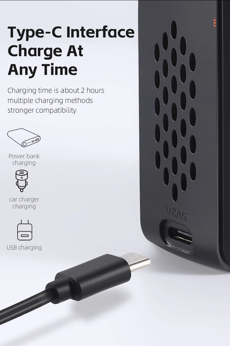 WEST BIKING 150PSI Elektrische Fahrradpumpe, Taschen-Mini-Luftkompressor mit Digitalanzeige für Fahrrad-, Auto- und Motorradreifen, FV AV – Detail 15
