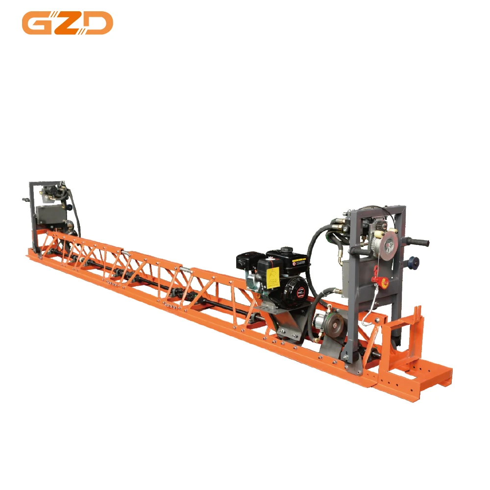 GZD Concrete Vibrating Beam Construction Concrete Floor Leveling Tools Concrete Truss Screed