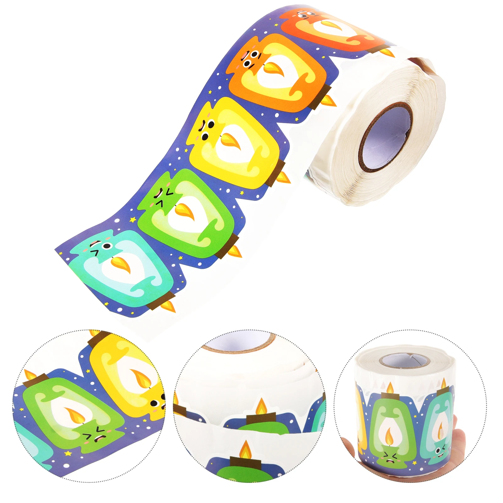 Wasserdichte selbstklebende Aufkleber, Pinnwand-Dekoration, gerade Ränder, Papier, Büro-Aufkleber