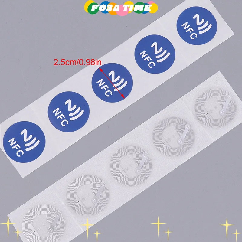 1/20/50 個 NFC ラベルステッカーバッジラベルステッカー RFID 電子タグ書き換え可能な秘密キーステッカー NFC タグ