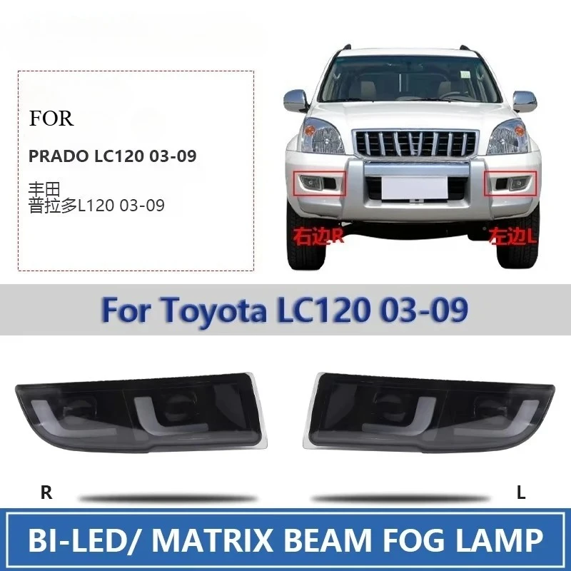

LED Front Bumper Lamp for Prado 2003-2009 LC120 Fj120 / Lexus GX470 LED Front Fog Lamp Turn Signal Daytime Running Light