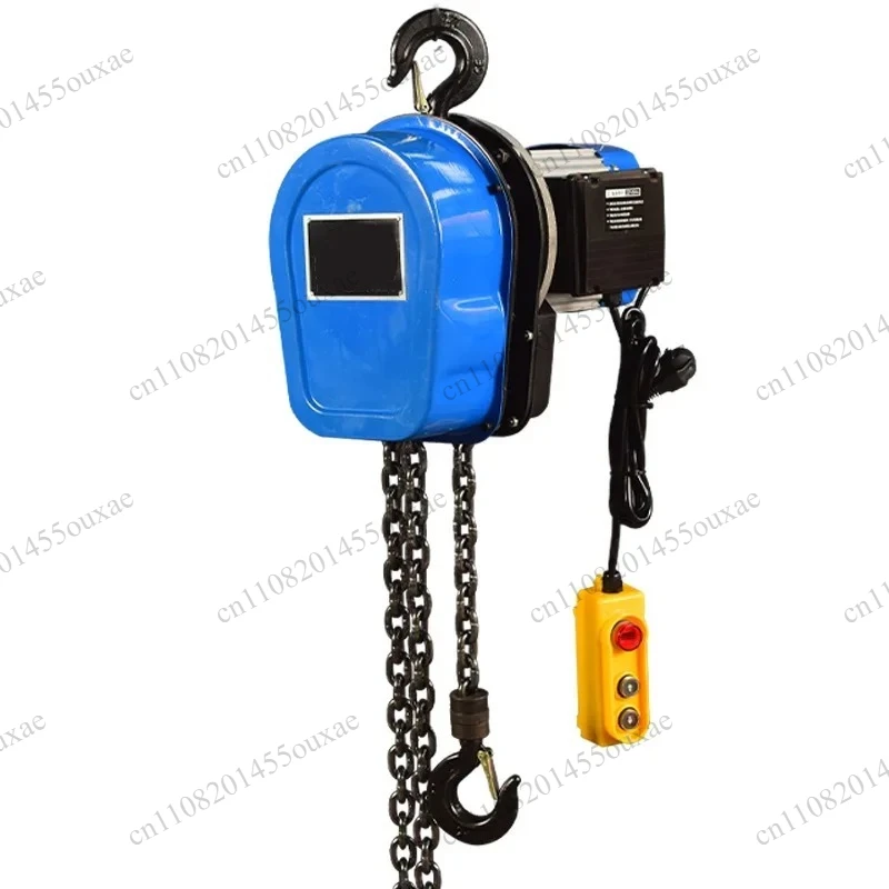 Heavy Duty Electric Chain Hoist 1Ton 9 Meter Lifting Height Dual Voltage 220V/380V CE Approved Industrial Crane Lifting Tool