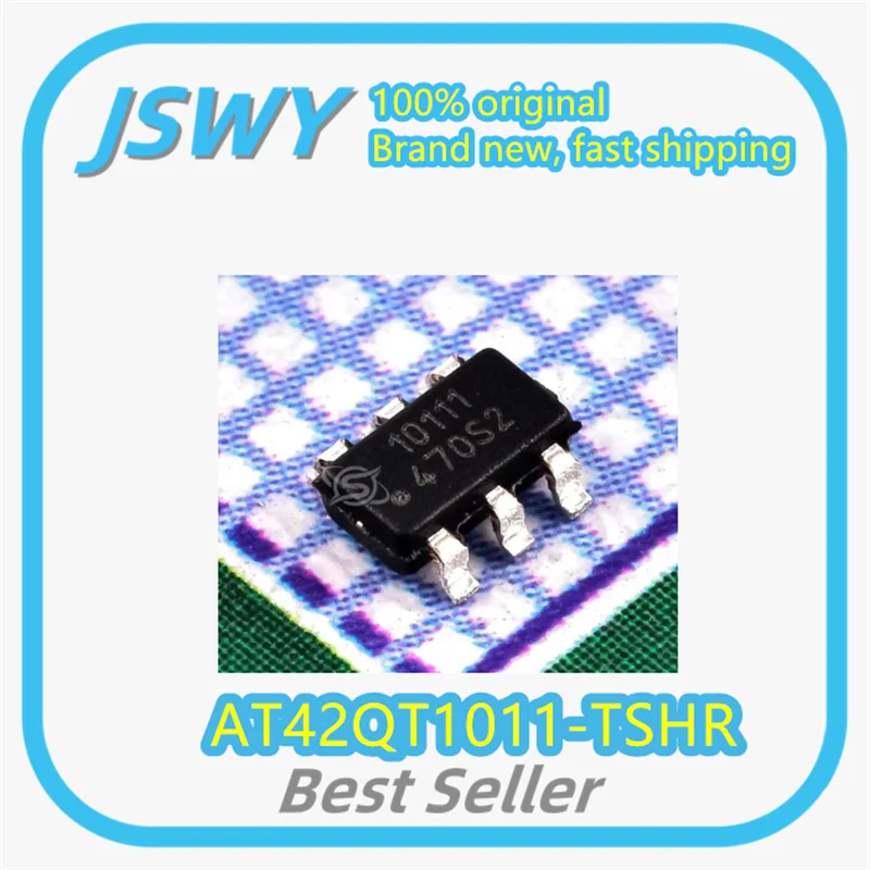 

(5/50 pcs) AT42QT1011-TSHR AT42QT1011 Silk-screened 1011 SOT23-6 Touch Sensor Chip Brand New Original Electronics