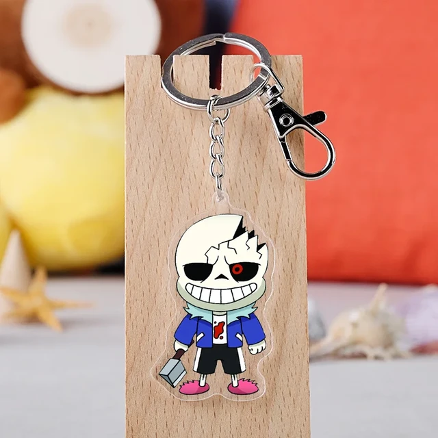 ゲームアンダーテイル-アクリルキーホルダー,チャームギフト,frisk toriel sans papyrus undyne alphys  mettaton asgore floney asriel chara - AliExpress