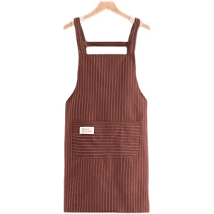 Einfache -schwierige Küchenschürze mit Taschen, Polyester Küchenschürze, Schutz für Hauskleidung für Chief Cook, 1PC 12 Hauptverkaufsmaler -Kleidung - №9