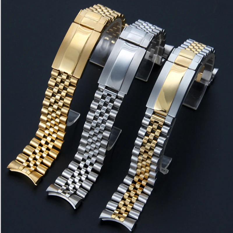 

Юбилейный ремешок для часов 20 мм для Rolex Sub GMT Yacht Daytona, мужской ремешок, роскошные часы DATEJUST