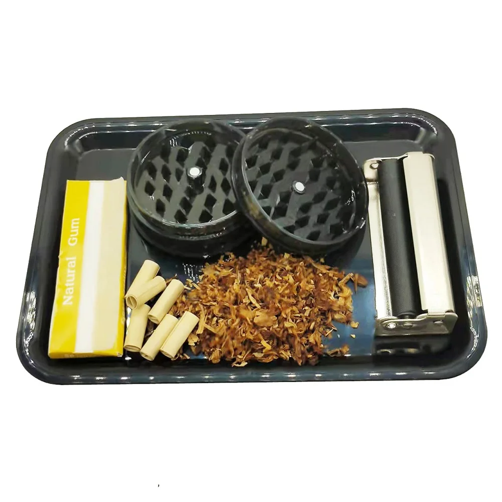 Tobacco Pipe Smoking Stash Tray Cigarette Tobacco Tray Plate Herb Tobacco Rolling Tray Tobacco Grinder Tray Rolling Tray Plate