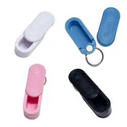 Keychain Pill Holder Organizer Pill Dispenser Container Pocket Capsule Box Pill Box for Hiking Emergency Fishing Travel Outdoor