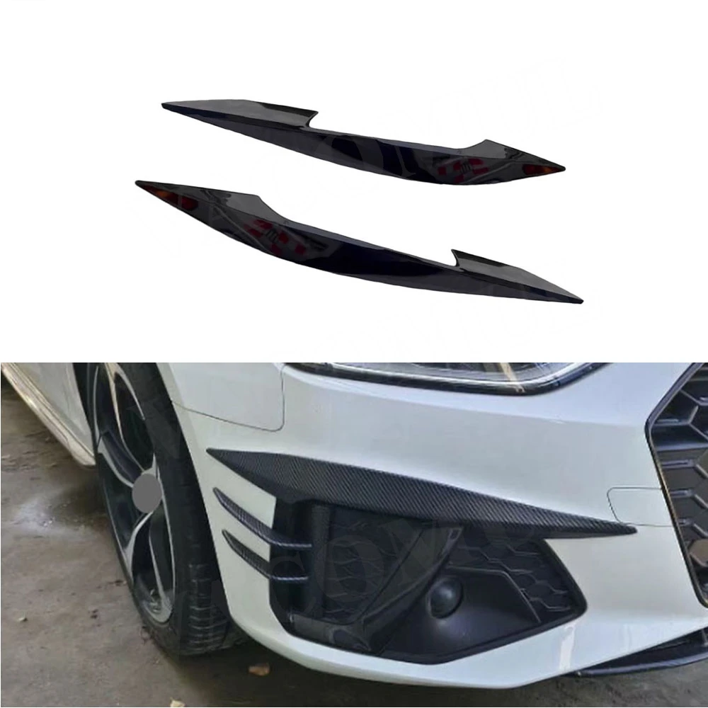 

VACOMUL Car Eyebrow Eyelids For Audi A4 S4 2020-2024 Not Standard Head Lamp ABS Car Exterior Accessories In Stock AUDI Eyebrows