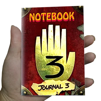 A6 Notebook гравити фолз дневник Pocket Size Writing Note Book Bill Cipher Agenda For Journal Travel Tour Diary Memo Sketchbook
