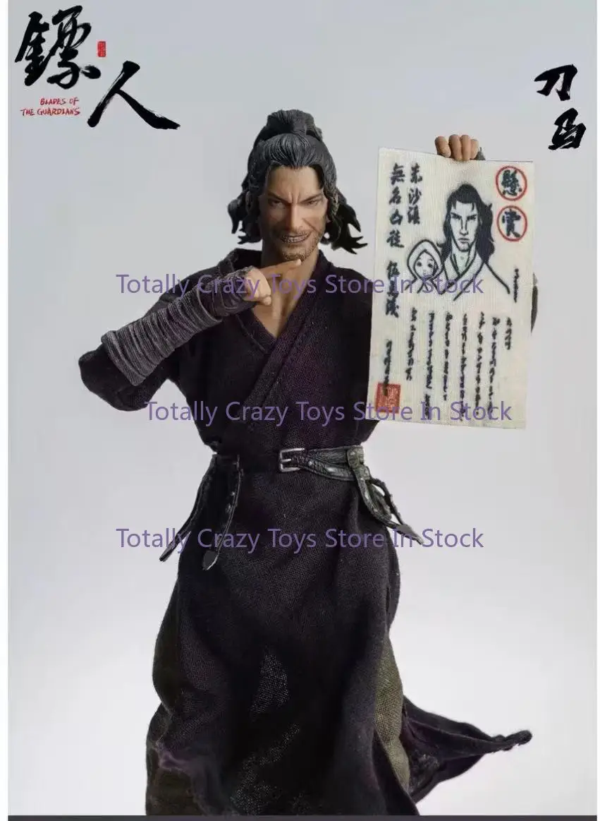 in stock Non-darts man knife horse glue hair version 1/12 movable doll
