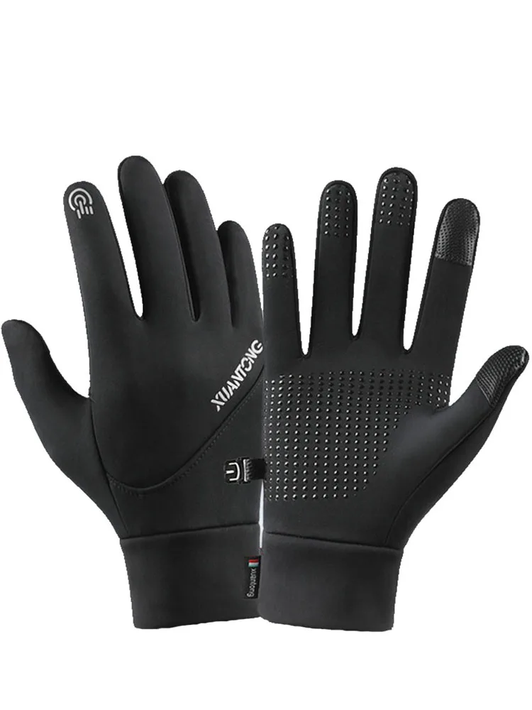 AliExpress GTUBIKE Winter Thermal Cycling Gloves Full Finger Windproof Touch Screen Bicycle Gloves Ski Hiking Motorcycle Bike Gloves