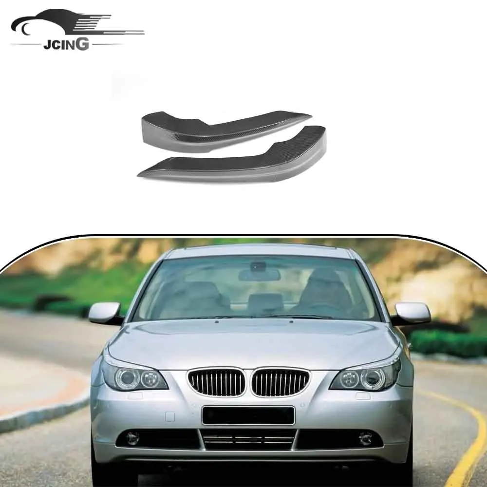 

ATV&UTVCarbon Fiber Front Bumper Lip Splitter for BMW 5 Series E60 Front Bumper Apron-2pcs/set
