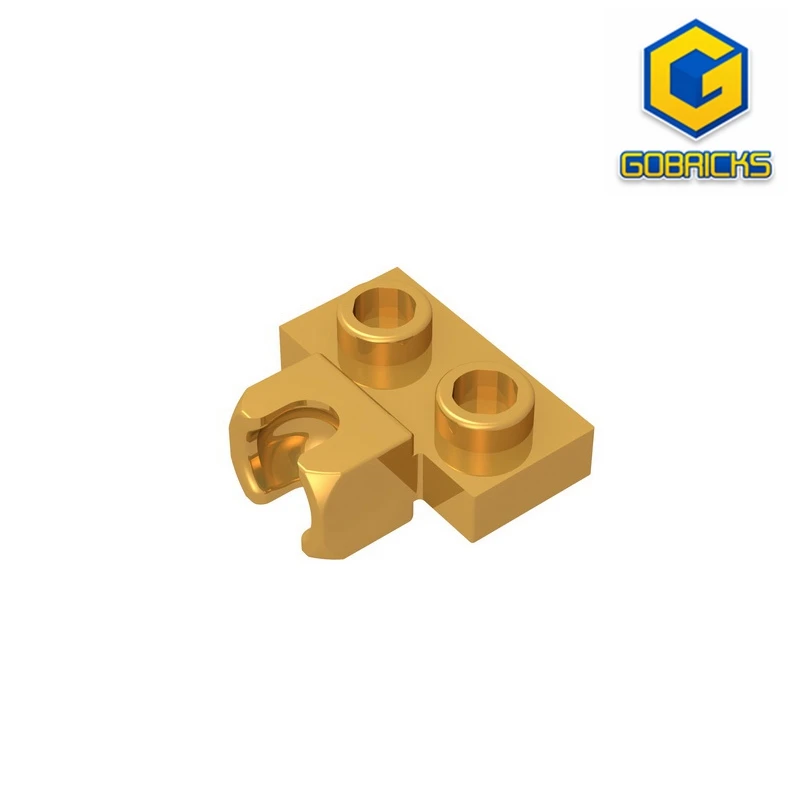 MOC PARTS GDS-850 Plate, Modified 1 x 2 with Small Tow Ball Socket on Side compatible with lego 14704 pieces of children\'s toys