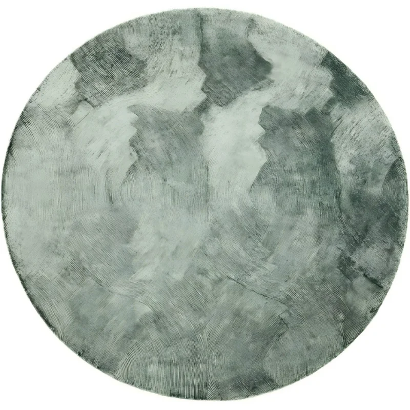 Tie Dye Nebula Abstract Round Rug Artistic Splatter Gradients Circular Area Carpet
