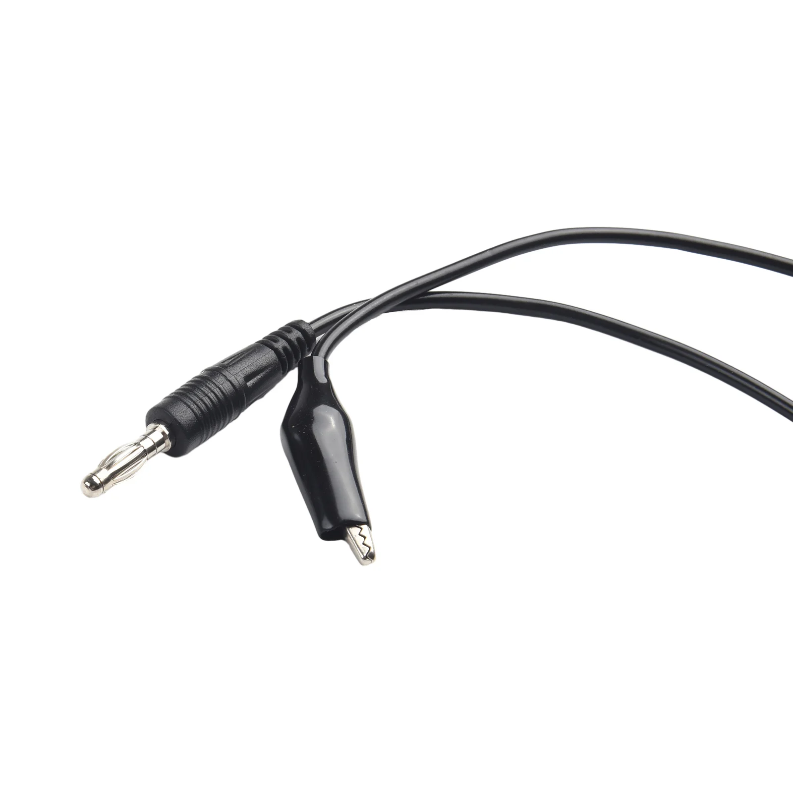 1M Alligator-Cilp To Banana-Plug Test Cable Lead- Connector 4mm Crocodile Clamp Multimeter Test Cable For Power Supplies