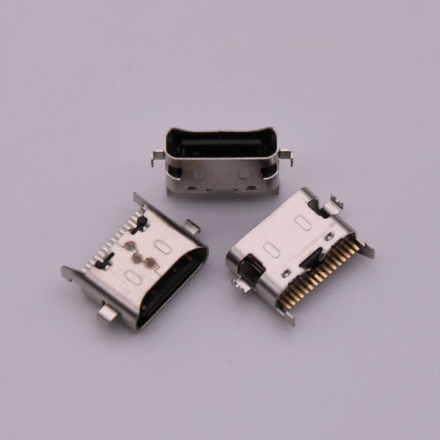 Imagem -03 - Modelos Usb-c tipo c Usb 3.1 Masculino Conector Pcb Tomada Fêmea 6p 9p 14p 16p 24p para Xiaomi Huawei Nokia Moto Samsung Bluboo 64