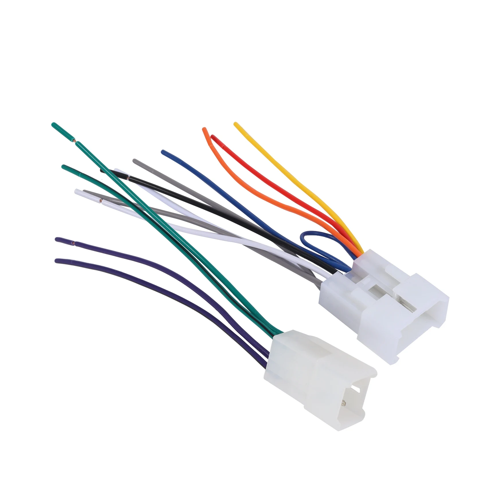 สายไฟ Ta02B สำหรับเชื่อมต่อตัวรับสัญญาณสเตอริโอหลังการขายสำหรับยานพาหนะ1984ที่เลือก