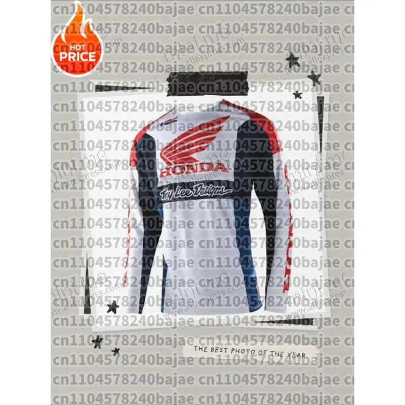 Quick Dry Motorcycle Jersey Long Sleeve Breathable Riding Dirt Bike and Mountain Racing Men's Women's T-shirt Tops
