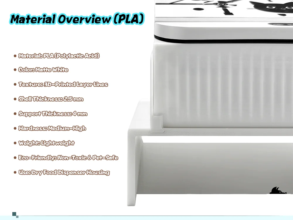 Intelligent pet feeder, equipped with infrared sensors and customizable automatic feeder, specially designed for dogs and cats
